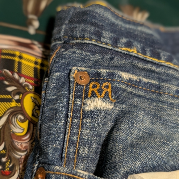 RRL by Ralph Lauren Bootcut Denim Jeans Size 38W x 36L - Picture 3 of 6